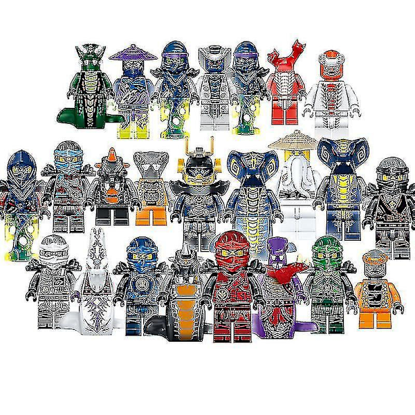 24 Ninjago Minifigurer