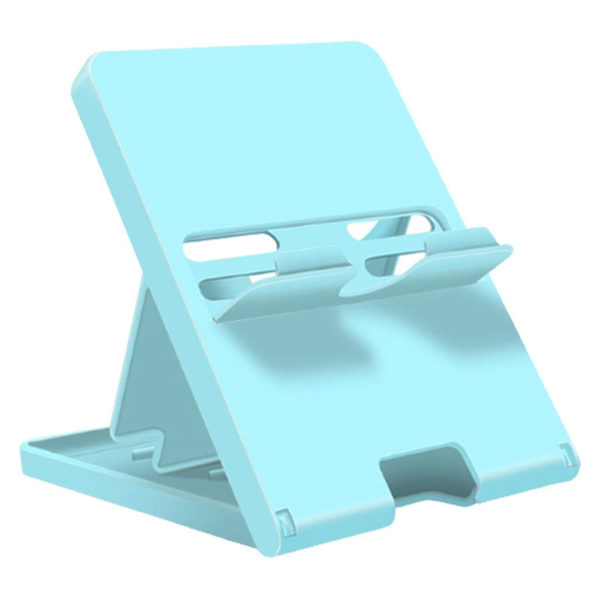 Adjustable Solid Color Game Console Support Stand Bracket For Nintendo Switch Blue