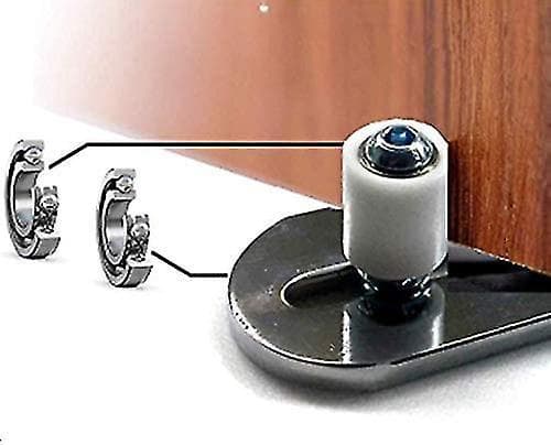 Floor Guide For Bottom Of Sliding Barn Doors Adjustable Wall Mount Ball Bearings Retaining Roller Gu
