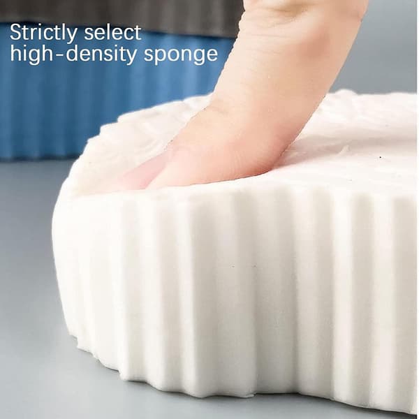Super Soft Exfoliating Bath Sponge, 3d Baby Bath Sponge, Dead Skin Massager Cleaning Shower Sponge Blue