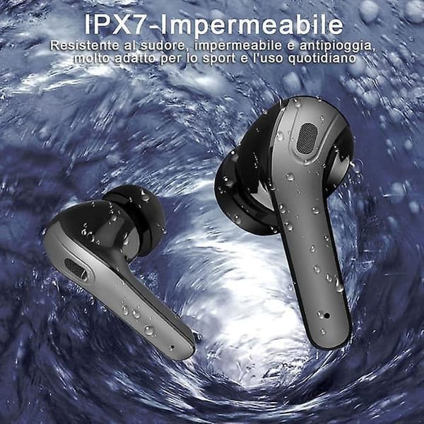 Bluetooth Wireless Headphones 5.0 With Noise Reduction, In-ear Earbuds With Built-in Mic