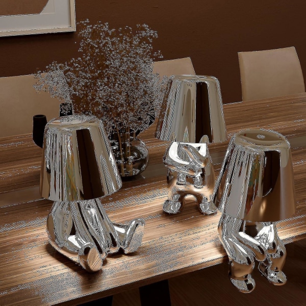 Thinker - Lamp Collection Creative Little Golden Man Living Room Table Light Home Decoration Gift Mr-WHERE