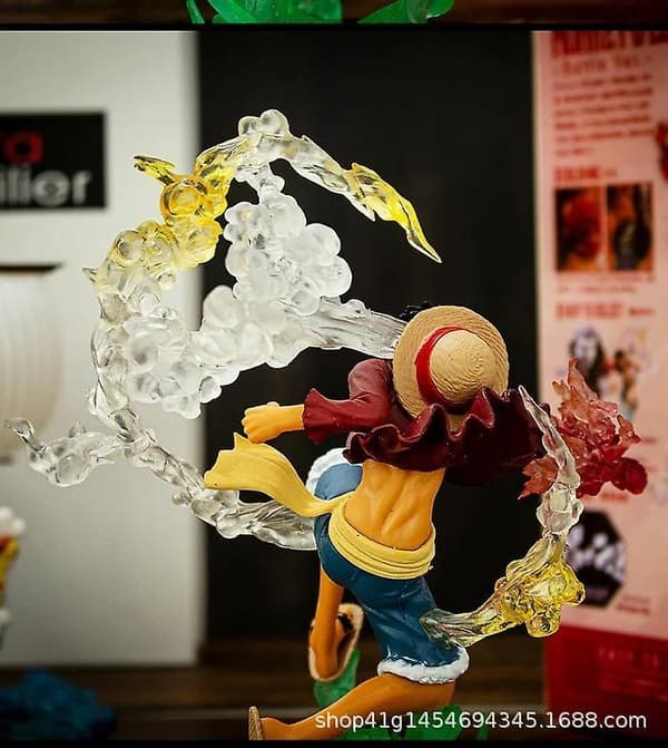 One-piece Handmade Fire Fist Luffy Model Decorative Doll