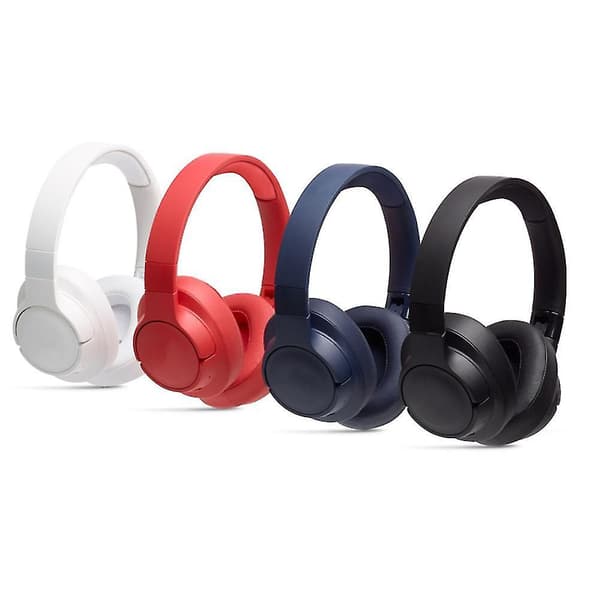 700bt Over-ear Headphone Full Cover Headset Noise-canceling Bluetooth-compatible Blue