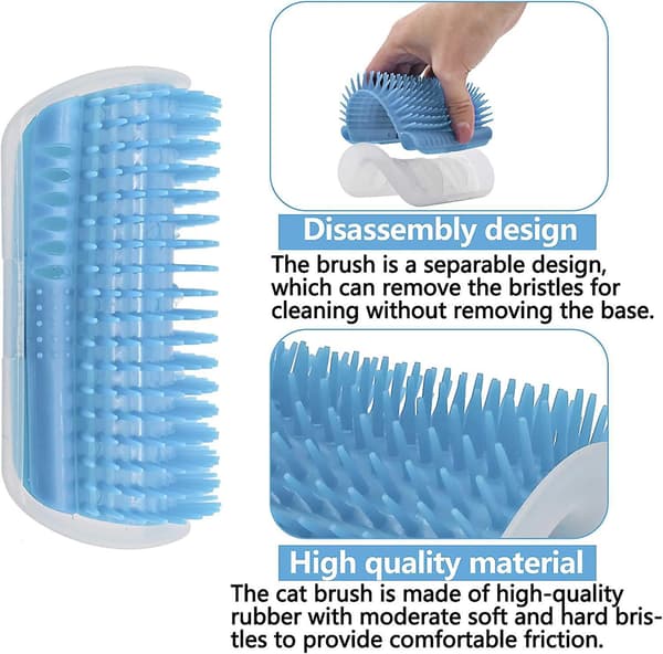 Cat Massage Comb, Massage Tool For Long And Short Fur Cats (2pcs)