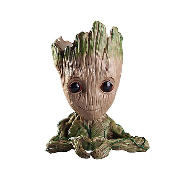 Groot Flowerpot Cute  Flower Pot Planter Figurines