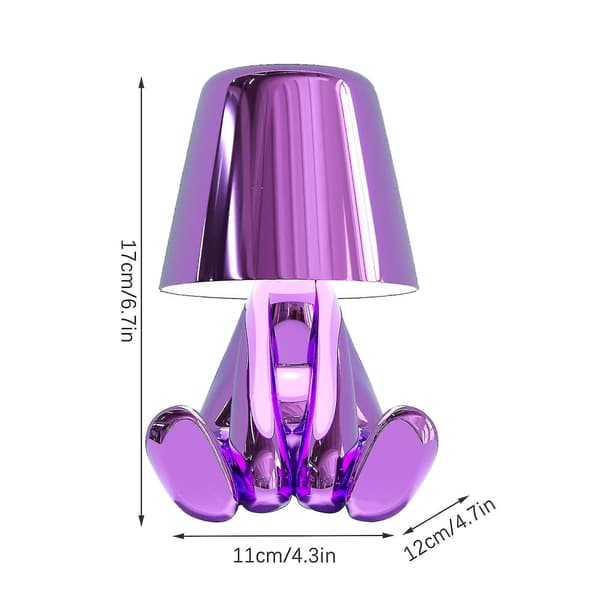 Little Golden Man Led Table Lamps Touch Control Dimmable Lamp Bar Night Light Multicolor Mr WHO
