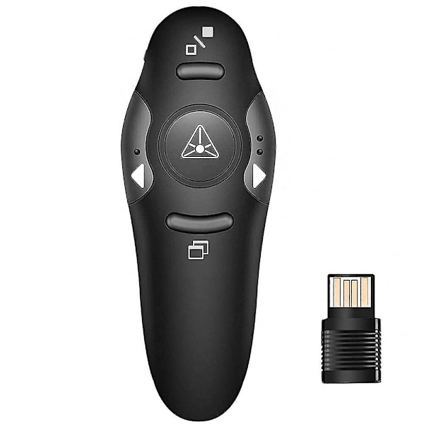 Wireless Presenter Remote,usb Presentation Remote Control Powerpoint Presentation Clicker For Keynote/ppt/mac/pc