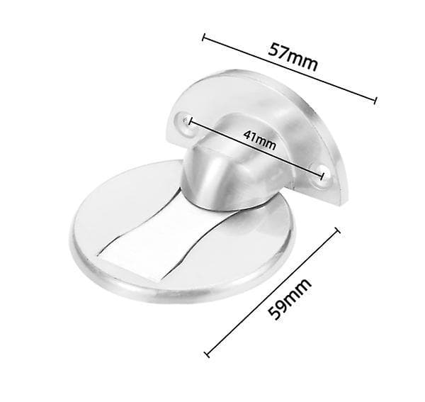 Magnetisk Dørstopper farve sølv