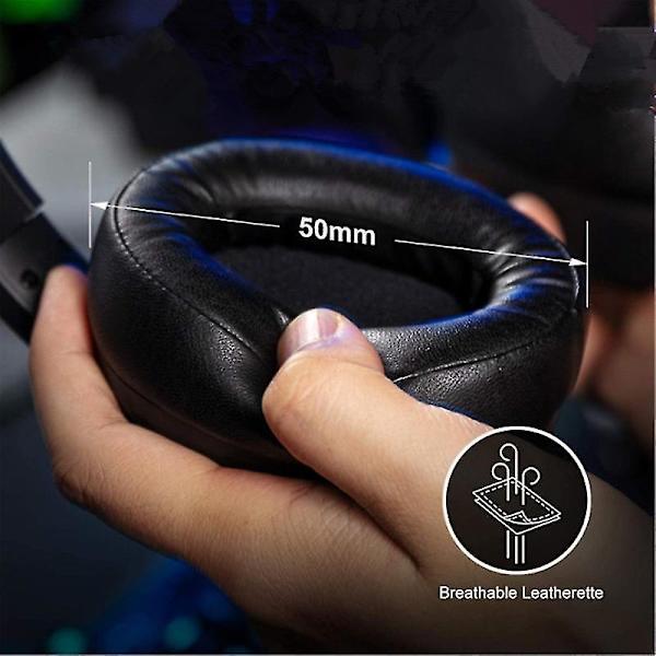 Passer for PS5, PS4 trådløst gaming headset med mikrofon