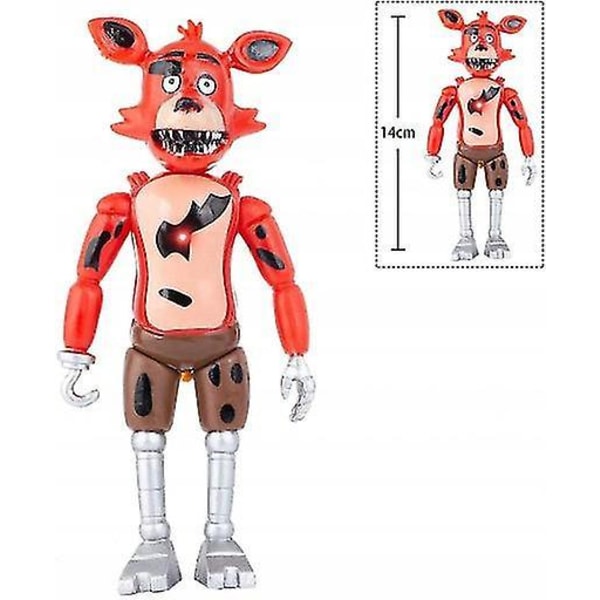 5 Pcs Five Nights At Freddy's Fnaf Figure Set