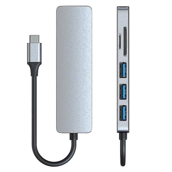Usb C Hub,mfun 6 In 1 Usb C To Hdmi Adapter With Usb 3.0 Port,s