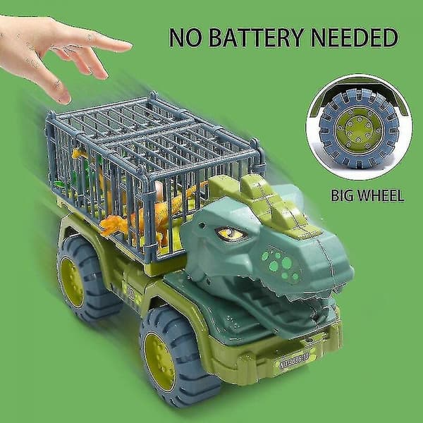 Children's Dinosaur Toy Car Large Engineering Trucks Construction Vehicles Toy Gift