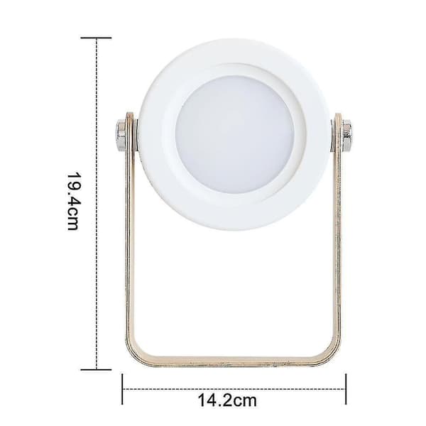 Led Portable Table Lamp,4000mah Rechargeable Battery Lamp With Usb White