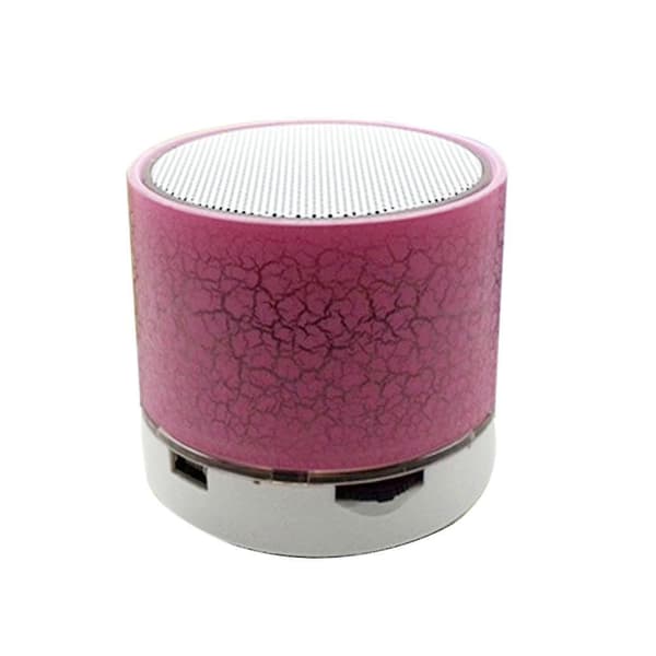 A9 Portable Crack Rechargeable Led Light Wireless Bluetooth-compatible Speaker Music Playe Blue