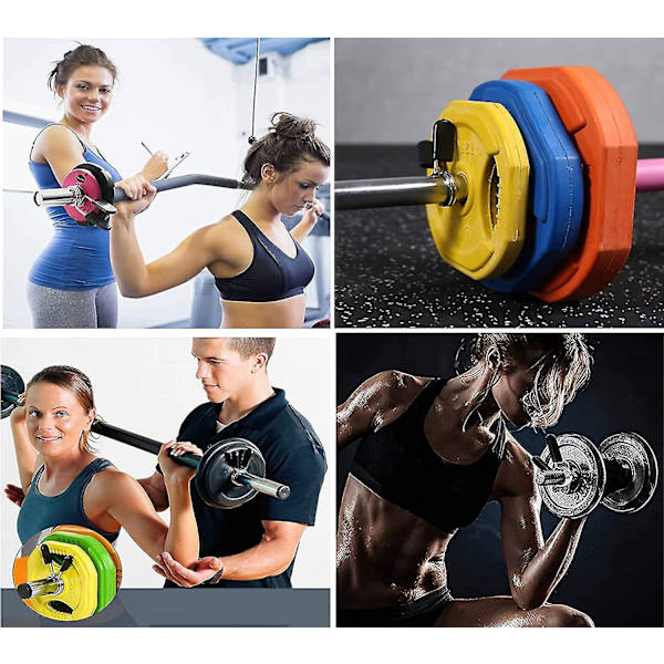 4 Pcs Spring Locking Dumbbell Clamp 25mm Dumbbell Lock, Dumbbell Clamp, Spring Locking, For Bodybuil