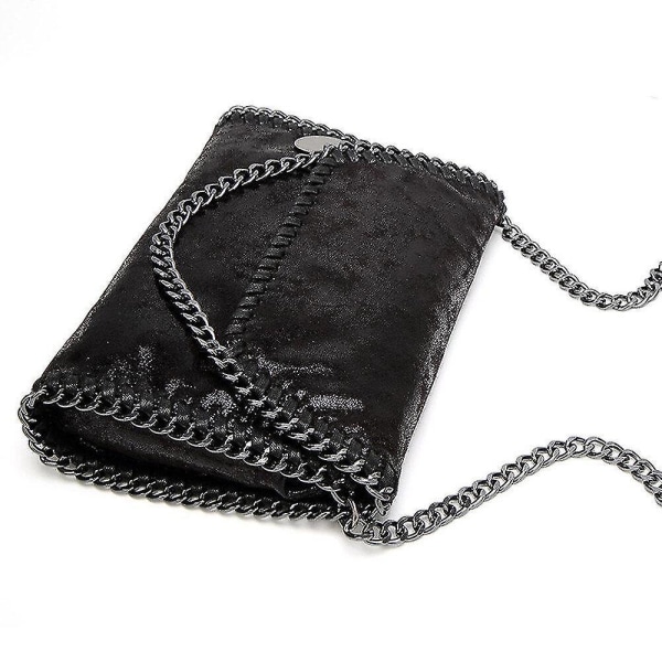 Simpel Mode Kvinder Skuldertaske Retro Håndtaske Pung Mobiltelefon Shoppingtaske PU Læder Skuldertaske