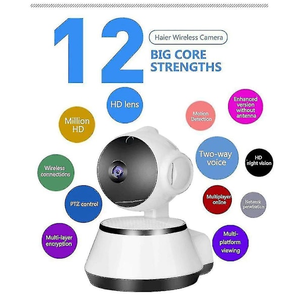 Mini Ip Camera Wifi Wireless Security Surveillance Camera Night Vision Ir Cameras