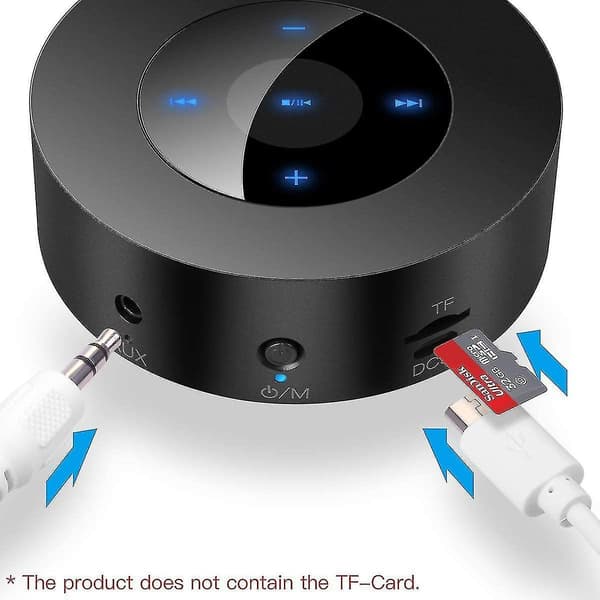 Portable Bluetooth Speaker, Mini Small Bluetooth Speaker With Sd Card Slot, 3.5mm Aux Inpu