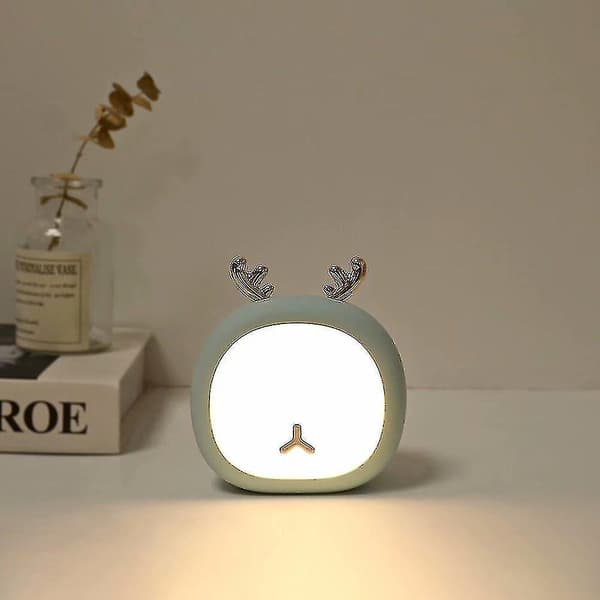 Rechargeable Touch Bedside Lamp (blue) For Sleeping And Eye Protection