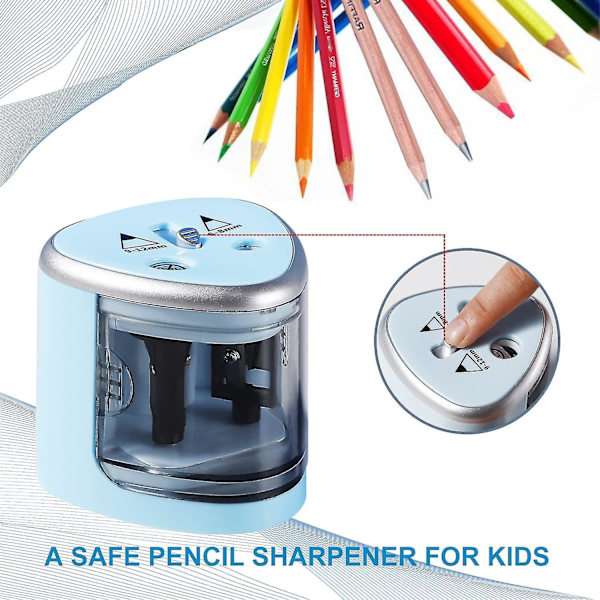 Electric Pencil Sharpener With Battery Operated, Pencils Sharpener Aut