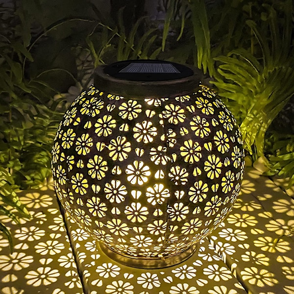Solar Lantern Light, Garden Lantern Solar Powered Waterproof Ip65, Led Lights