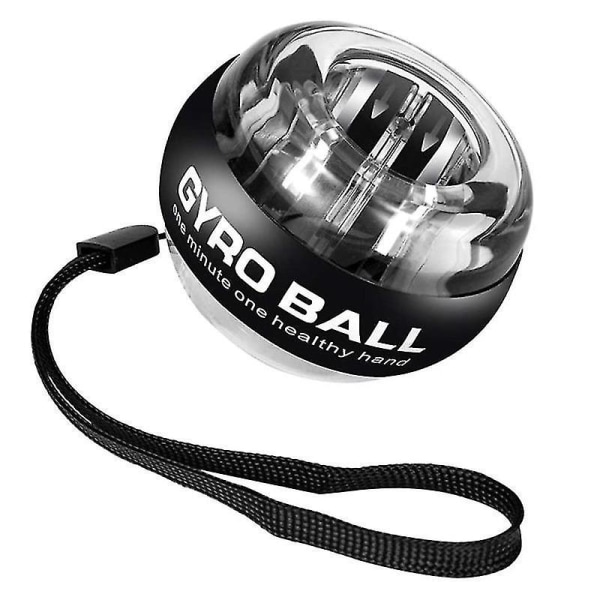 Wrist Ball Self-starting Gyroscope Powerball Gyro Power Hand Ball Musc Trans with light