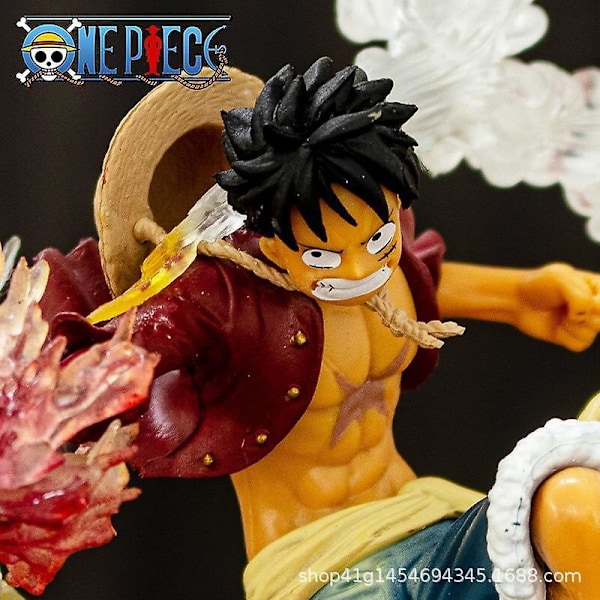 Håndlavet One-piece Ildnæve Luffy Model Dekorativ Dukke