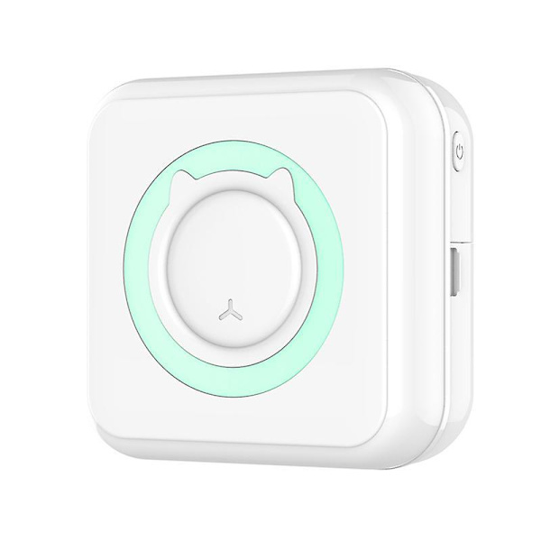 Bærbar Bt Telefon Foto Printer Lomme Mini Bluetooth-kompatibel Klistermærke C17 Pink