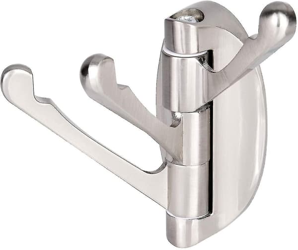 Kleskrok, Solid Metall Roterbar Krok Sammenleggbar Sving Kleshenger