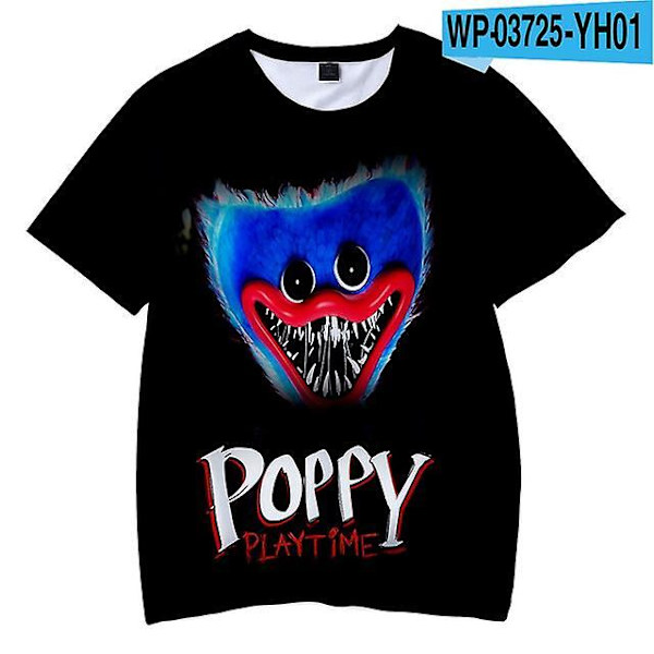 Poppy-sarjakuva, kesän lyhythihainen T-paita-e 4XL