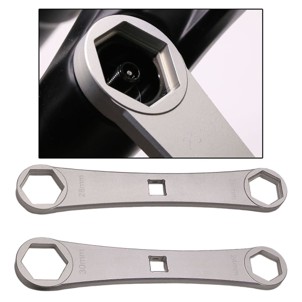 Cykelnøgle CNC Aluminium Gaffel Topnøgle Til Rockshox Til Fox Gaffel Cykel Cykelreparationsværktøj 24 26 27 28mm