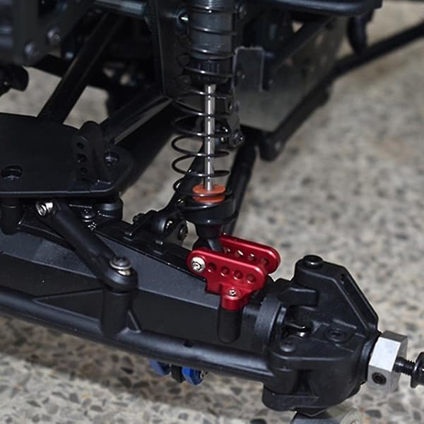 2pcs Metal Front Rear Lower Shock Absorber Mount Bracket Compatible With Losi Red