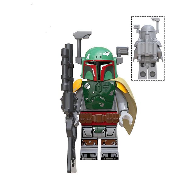 8pcs Star Wars Children's Educational  Assembled Building Blocks Minifigure Toys