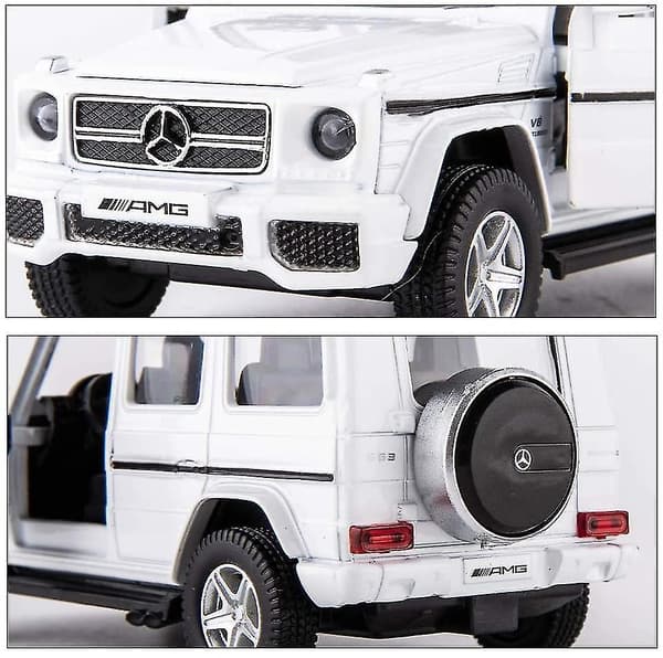 1/36 Scale G63 Casting Car Model, Zinc Alloy Toy Car For Kids, Pull Ba