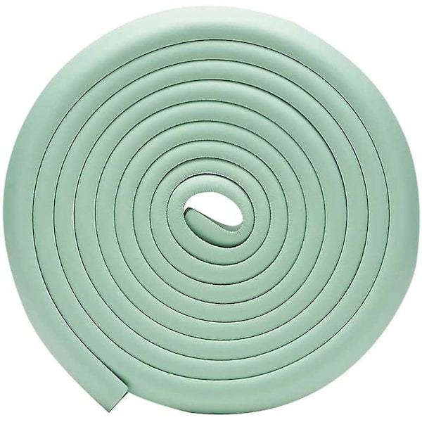 Furniture Soft Table Edge Guard Baby Protector Anti Collision Protector Strip (Light Green, 6M)