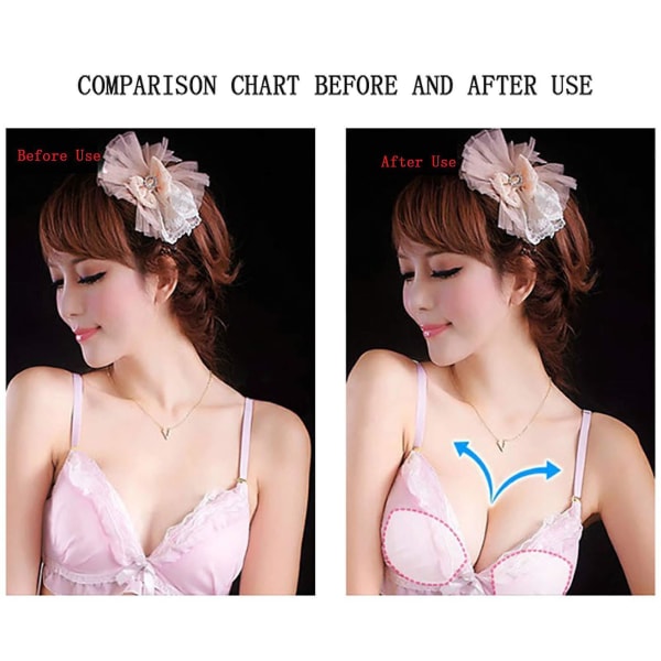 A Pair Drop-shaped Silicone Breast Implants Realistic And Soft Fake Breasts Breast Enlargement Devices NO 15