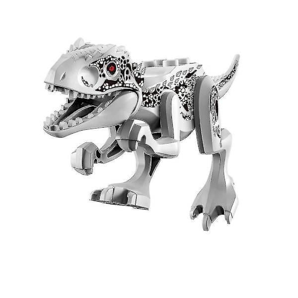 12 stk. Jurassic Dinosaur Legetøj Små Byggeklodser Til Drenge
