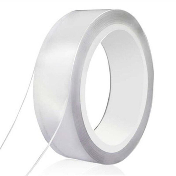 Home Reusable Nano Tape Double Sided Tape Transparent No Trace Cleanable Tape For Bathroom Toilet Crevice Strip Pool Seal
