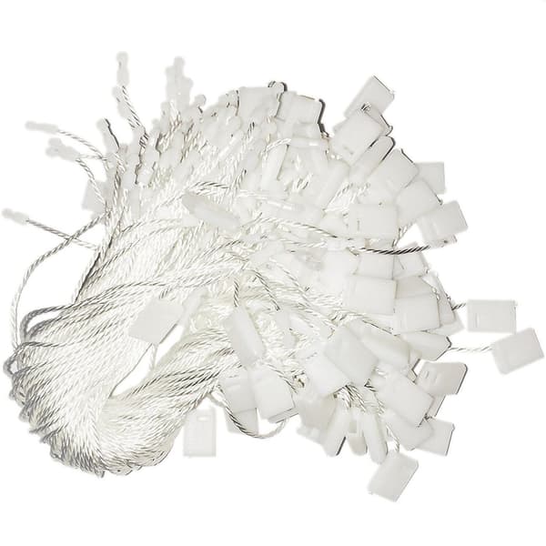 100 stk. nylon snor hængemærke fastgørelser White 100 pcs