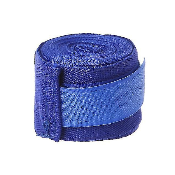 2,5 m Bomuldsbandage Bokse Håndledsbandage Håndindpakning Kamp Beskyttelse Boksning Kickboxing Muay Thai Håndindpakninger Træningshandsker Blue