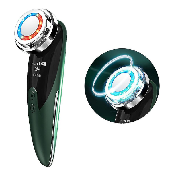 Ansigtsmassager Hudforyngelse Radio Mesoterapi Led Ansigtsløft Skønhed Vibration Rynkefjerner Anti-Aging