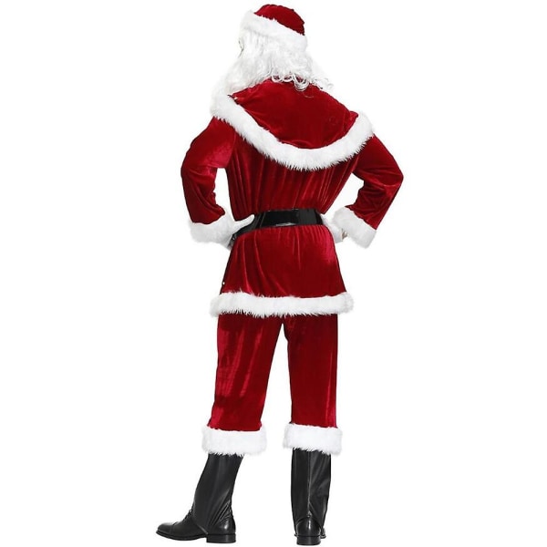 Adult Christmas Cosplay Clothing Couple Santa Claus Set Men(m-xxxl) L