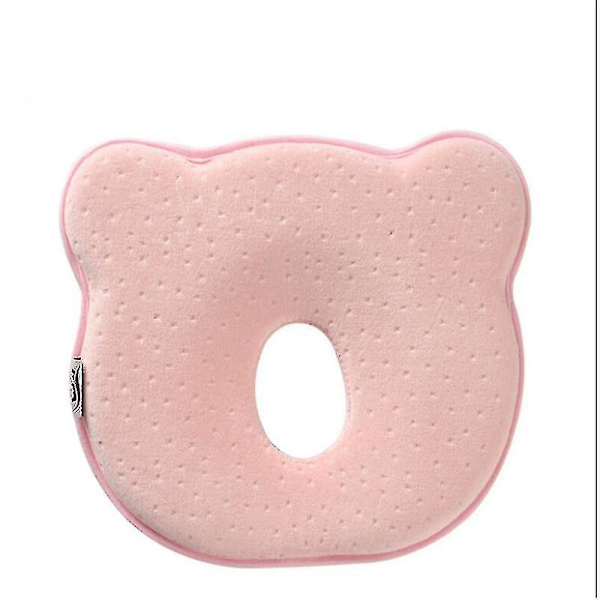 Baby Pillow Memory Foam Newborn Baby Breathable Shaping Pillows To Prevent Flat Head Ergonomic yellow