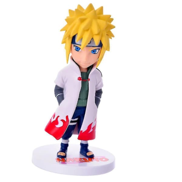 6 stk. Figur Sæt Naruto Sasuke Kakashi Legetøjsdukke Anime Samling