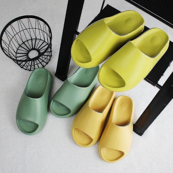 Slides Slippers Platform Beach Sandals Unisex Slippers Grass Green 44-45