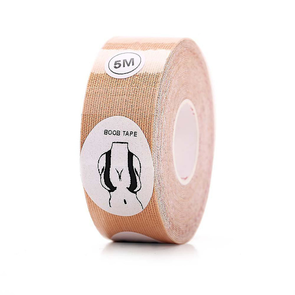 Ladies Boob Tape Nipple Cover Breast Pad Push-up Invisible Sticker Apricot S