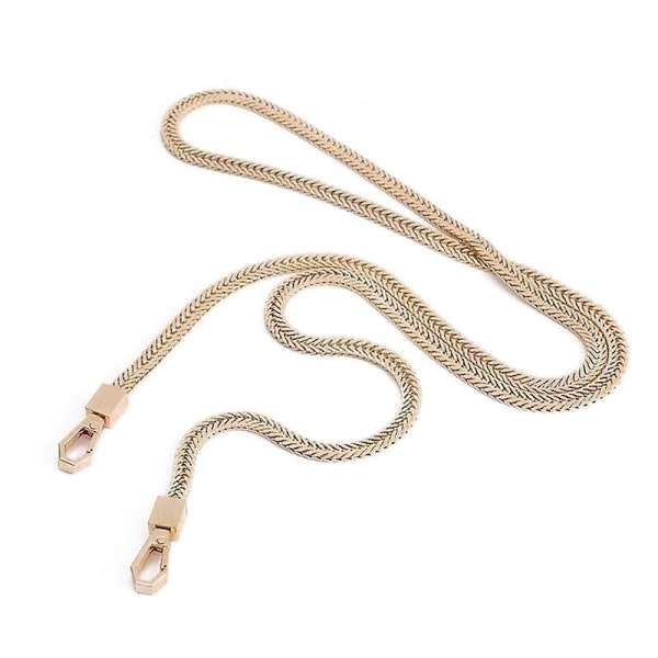 60cm/120cm Käsilaukun Metalliketjut Olkalaukun Hihna DIY Laukun Ketju Irrotettava Vaihtolaukun Ketju Hihna Crossbody-laukulle 3-120