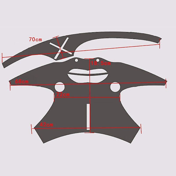 Anime Tokyo Ghoul Kaneki Ken Cosplay -asut Naamio Halloween-juhlat Naamiot Cosplay B