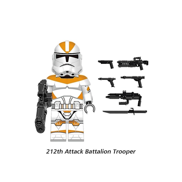 8pcs Star Wars Building Block Accessories Minifigure Assembly